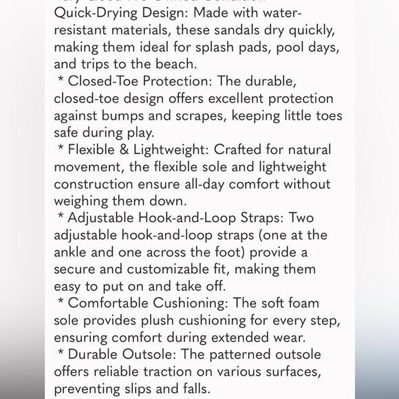 NIKE Sandals Sunray Protect 2 Water Beach pool Fireberry Youth Size 13 - Picture 8 of 10